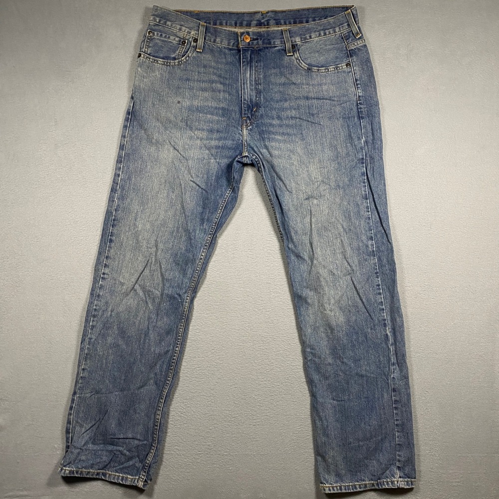 Levi's 569 Loose Straight Leg Jeans Mens 36x34 Blue Medium Wash Denim 00569-1271